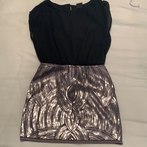 Sequin Mini Skirt NWT